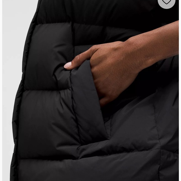 Lululemon Wunder Puff Mid-Length Vest (Black) - Picture 5 of 9